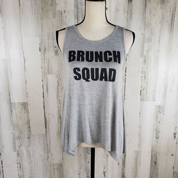 Enough About Me Brunch Squad Tank Sz S - Picture 1 of 8